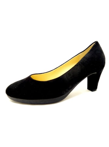 Gabor Flacher Pump in schwarz