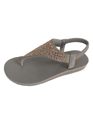 Skechers Sandalette MEDITATION -ROCKSTAR in taupe