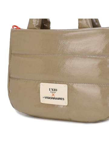 Les Visionnaires Unio Cortina Schultertasche S 29 cm in taupe