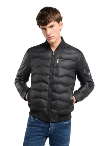 Bruno Banani Lederjacke Groves in Schwarz