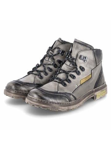Krisbut Stiefel mit Warmfutter in grau-kombi