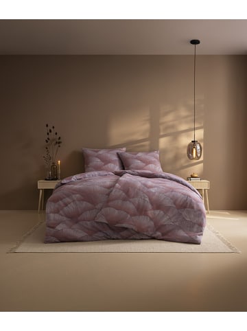 Estella Bettwäsche Edelflanell Alba in aubergine