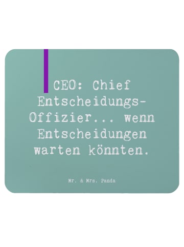 Mr. & Mrs. Panda Mouse Pad Spruch ZeichenO Entscheidungen mit Spruch in Meeresbrise