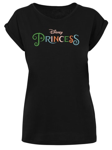 F4NT4STIC T-Shirt Disney Logo Prinzessin in schwarz