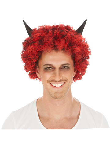 tectake Schöne, kurze Locken, rot