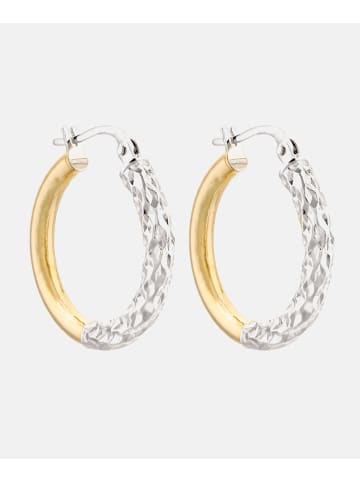 Vanlere Creolen aus 375 Gelbgold