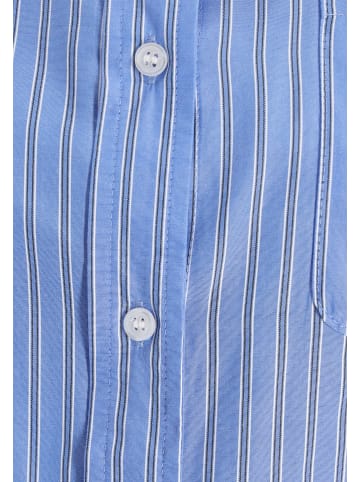 SANIKA Women Shirt in Blue Stripes
