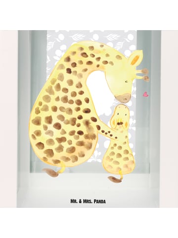 Mr. & Mrs. Panda Deko Laterne Giraffe Kind ohne Spruch in Transparent