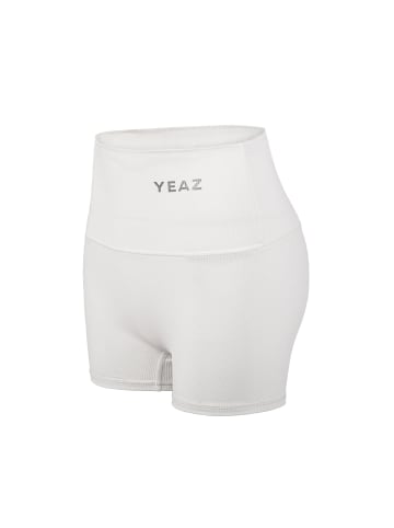 YEAZ CLUB LEVEL shape shorts in weiß