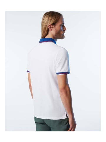 North Sails Polohemd in Weiß