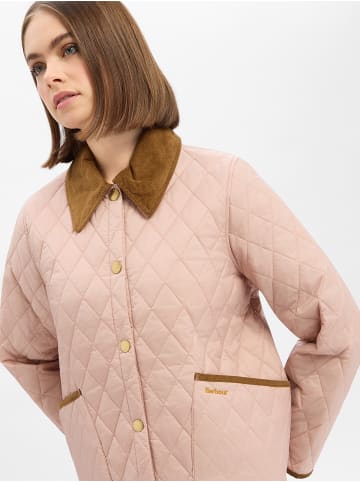 Barbour Steppjacke Liddesdale Quilted in altrosa