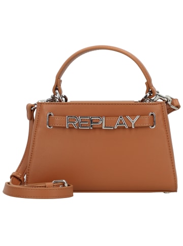 Replay Handtasche 22 cm in brick brown