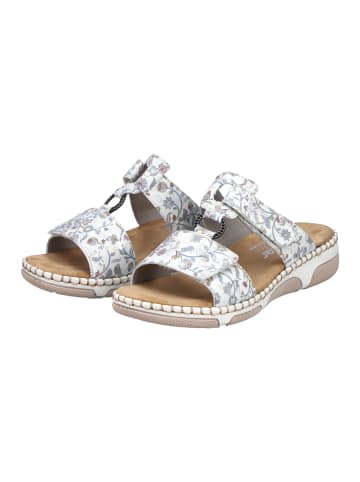 rieker Pantoletten Comfort in Hellgrau