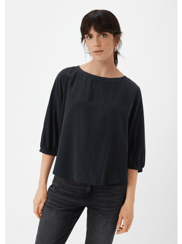 Comma CI Bluse 3/4 Arm in Schwarz