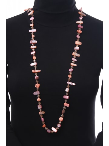 collezione alessandro Lange Kette " Uli " in rosa