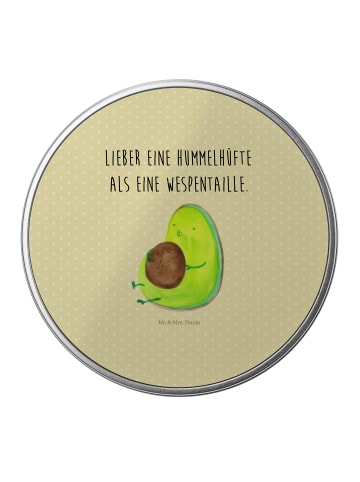 Mr. & Mrs. Panda Metalldose Avocado Pfeifen mit Spruch in Gelb Pastell