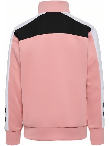 Hummel Kinder Trainingsanzug "Colorblock Tracksuit" in Rosa