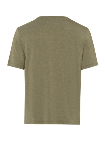 Hanro V-Shirt Casuals in moss melange