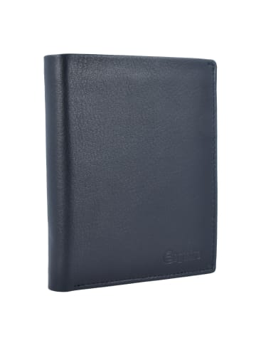 Esquire New Line Geldbörse RFID Leder 10 cm in schwarz