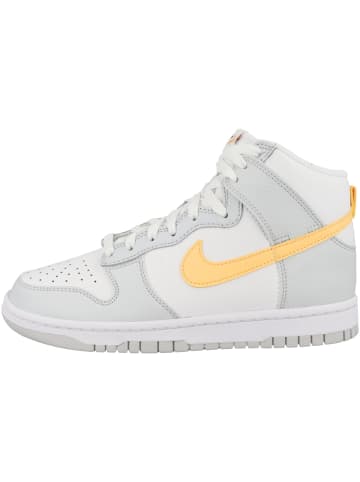 Nike Sneaker mid Dunk High in hellgrau