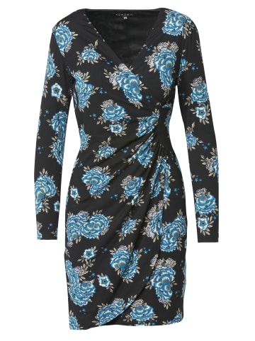 KOROSHI Kleid mit langen ärmeln in bunt