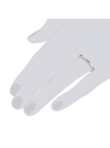 Lulu & Jane 2er Set Ringe in silber