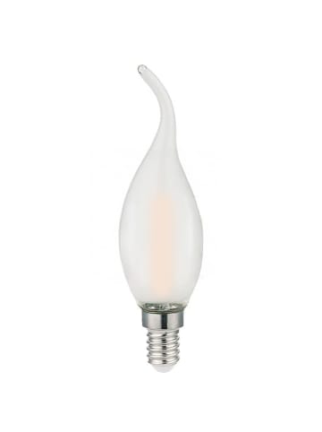 Licht-Erlebnisse E14 LED-Leuchtmittel in Warmweiß EEK F A bis G Ø 3.5 cm in Matt Weiß