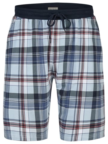 Phil & Co. Berlin  Pyjamashorts classic in kariert/dunkelblau