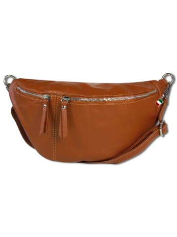 Florence Florence Gürteltasche Leder braun, tan ca. 37cm breit