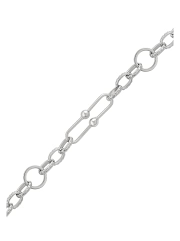 faina Women Chain Link Bracelet in Silver
