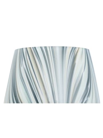Fanni k Glasvase mit TUULI-Muster in Blau, Ø 13,5 x (H) 14,5 cm