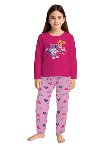 Paw Patrol Paw Patrol Schlafanzug - Girls Rule -   Langarm in rosa/pink
