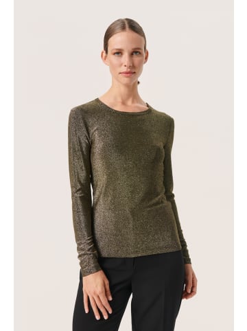 Soaked in Luxury Langarm-Shirt SLSkylara Slim fit in Gold