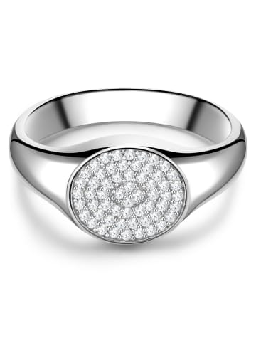 Glanzstücke München Ring Sterling Silber Zirkonia weiß in silber