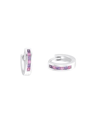 Prinzessin Lillifee Creolen Silber 925, rhodiniert in Bicolor