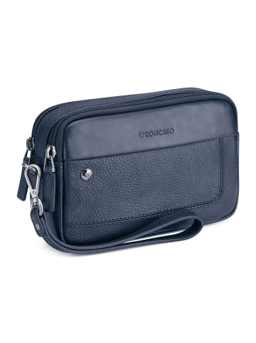 Roncato Alaska Herrentasche Leder 21 cm in navy