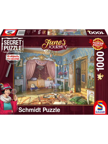 Schmidt Spiele Junes Schlafzimmer | Puzzle June´s Journey 1.000 Teile