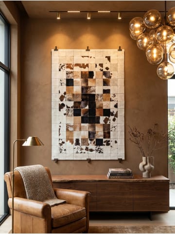 KADIMA DESIGN Teppich Flachgewebe Waschbar Patchwork PIZOL Strapazierfähig OEKO-TEX