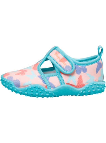 Playshoes Aqua-Schuh Schmetterlinge in Rosa