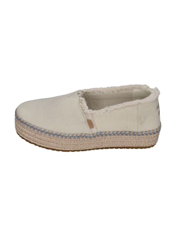 TOMS Espadrilles VALENCIA in weiß