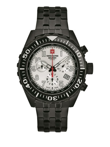 Swiss Alpine Military by Grovana Analoguhr für Herren in Schwarz