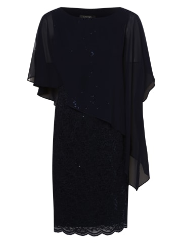 SWING Abendkleid in marine - 0001