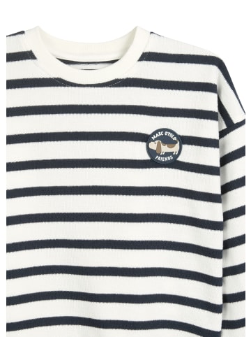 Marc O'Polo KIDS-BOYS Sweatshirt in DARK NAVY STRIPE