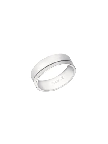 Amor Ring Edelstahl in Silber