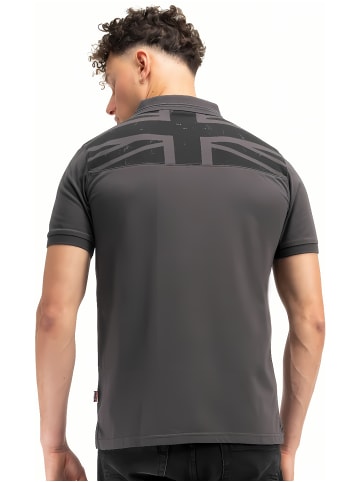 Lonsdale Polo "Lambston Herren Poloshirt normale Passform" in Schwarz