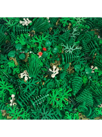 LEGO Grünzeug Pflanzen Blätter 25x Teile - ab 3 Jahren in green
