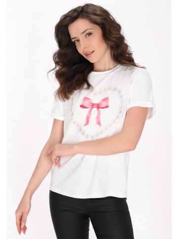 faina Women T-Shirt in white