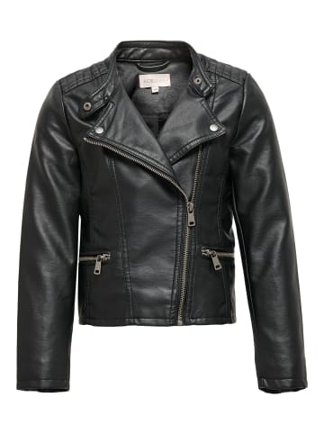 KIDS ONLY Bikerjacke KONFREYA FAUX LEATHER BIKER OTW in black