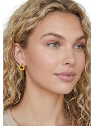 gaya Women Earrings in Rose Gold Yellow