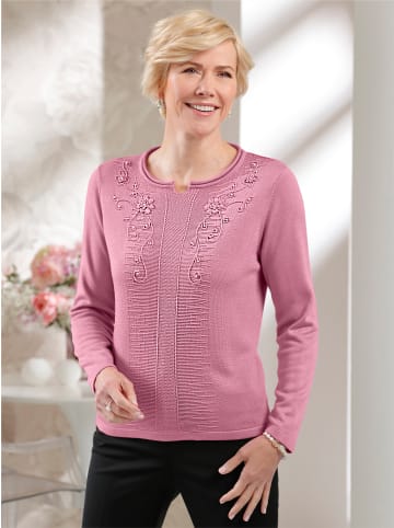 WITT WEIDEN Rundhalspullover in altrosa